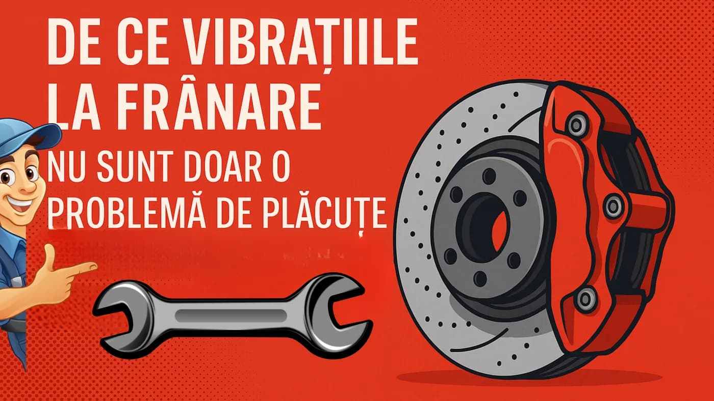 Dom’le, vibrațiile la frânare nu-s doar o treabă de plăcuțe